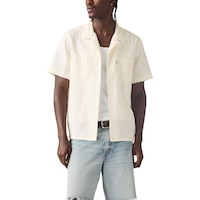 Levi's Men's Classic Camper Short Sleeve Shirt Front_Flat