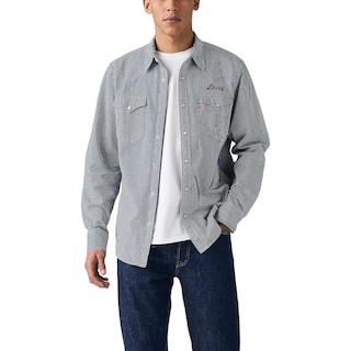 Levi's Men's Classic Western Stripes Western Shirt