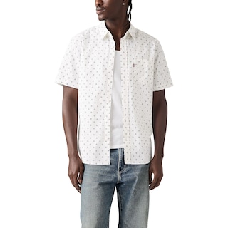 Levi's Classique pour hommes 1 Chemise à manches courtes de poche