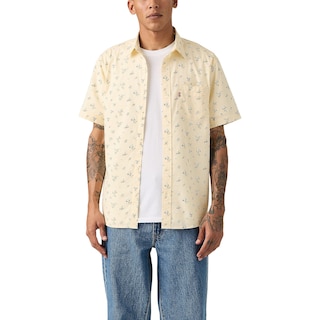 Levi's Manche courte classique pour hommes 1 Chemise de poche