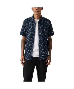 Chemise classique à manches courtes et à une poche pour hommes, Levi's