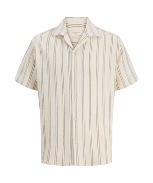 Jack & Jones Men's Coba Resort Stripe Shirt