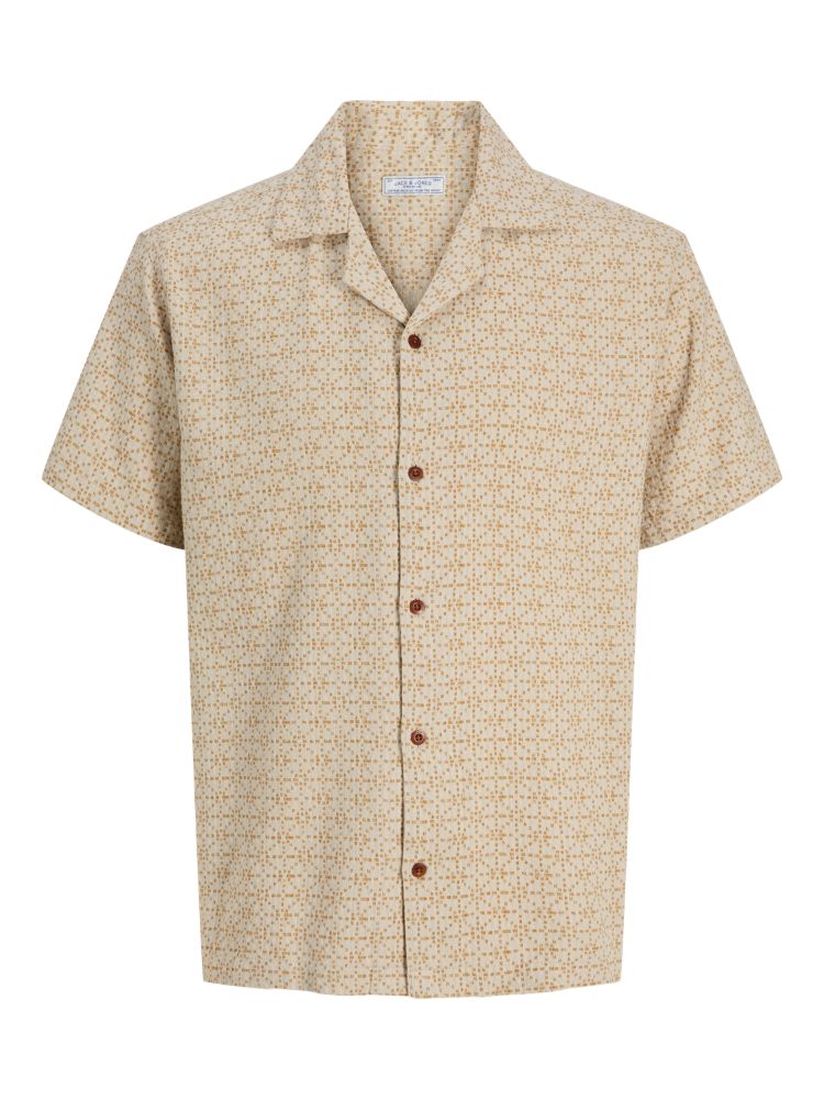 Jack & Jones Men's Winson Resort Dobby Short Sleeve Shirt
