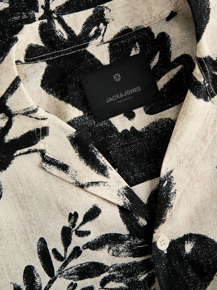 Jack & Jones Men's Avenice Resort Print Shirt