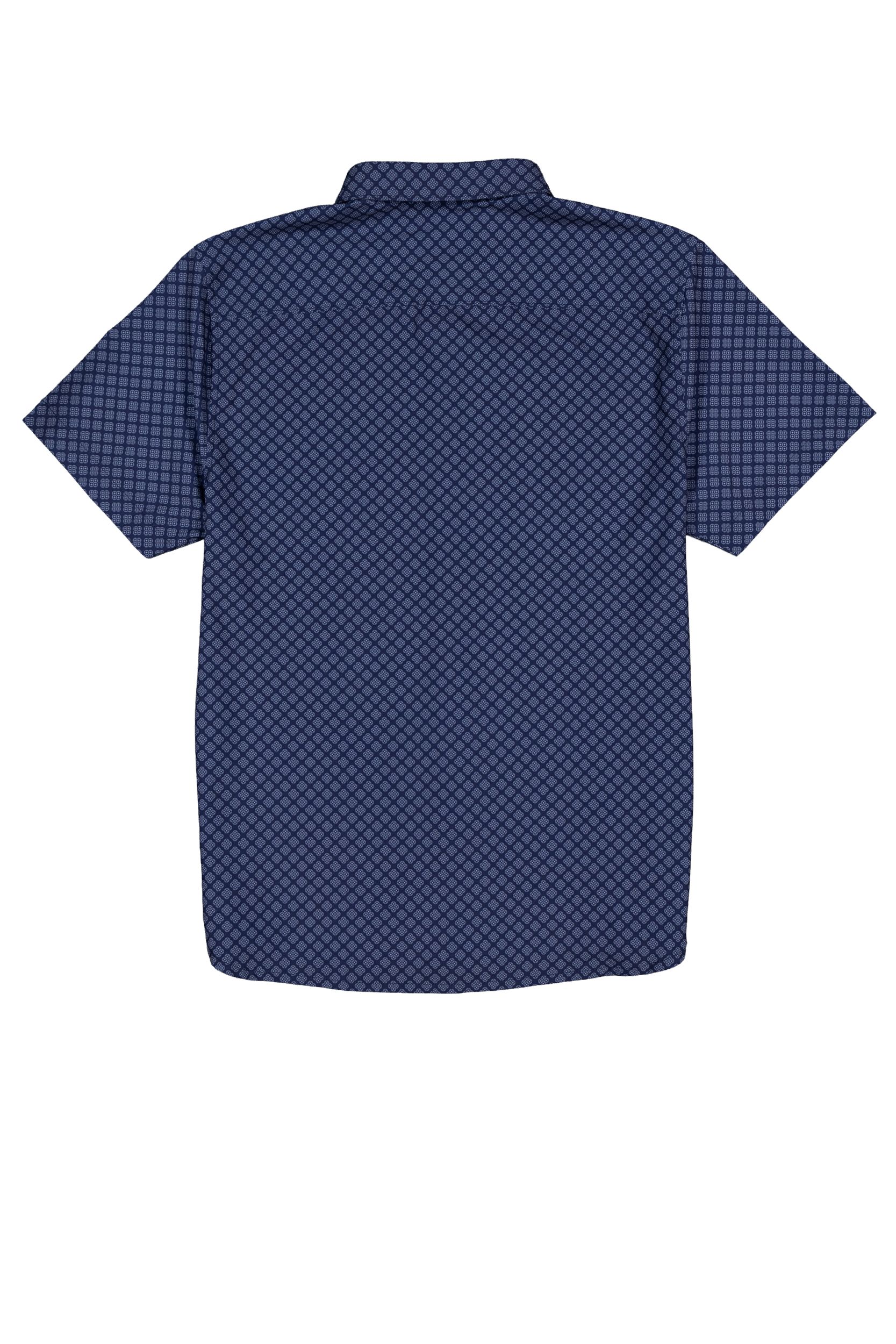 Silver Men's Short Sleeve Shirt