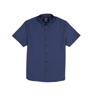 Silver Men's Short Sleeve Shirt