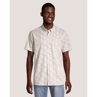 Lois Men's Clinton Short Sleeve Button Down Printed Shirt