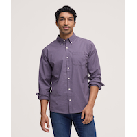 Denver Hayes Men's Long Sleeve Casual Sport Shirt
