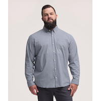 Denver Hayes Men's Long Sleeve Casual Sport Shirt