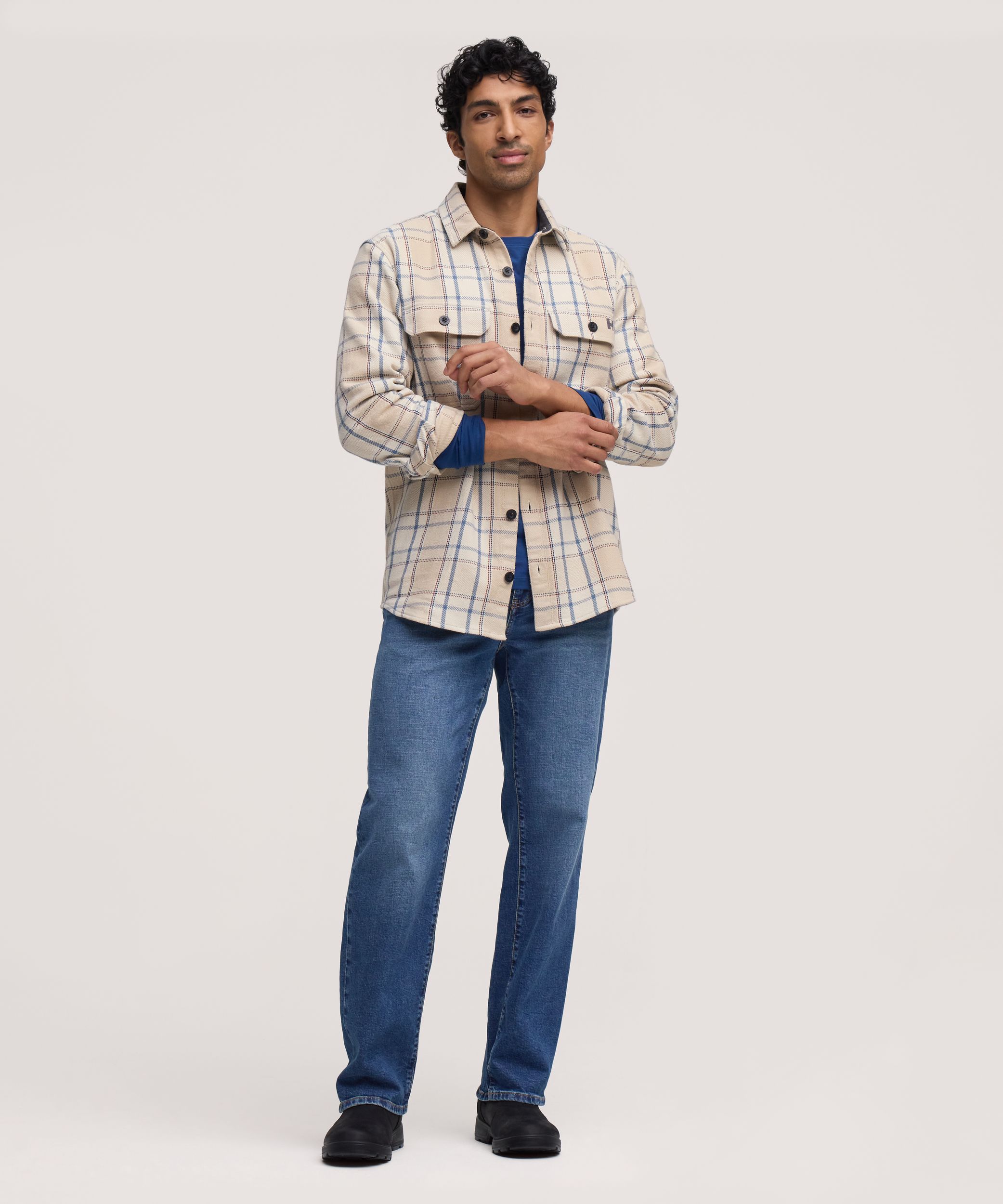 Chemise homme en flanelle épaisse, Drammen, Helly Hansen