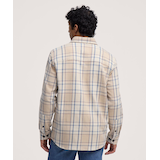 Chemise en flanelle épaisse pour hommes, CPO Drammen, Helly Hansen Back_Flat