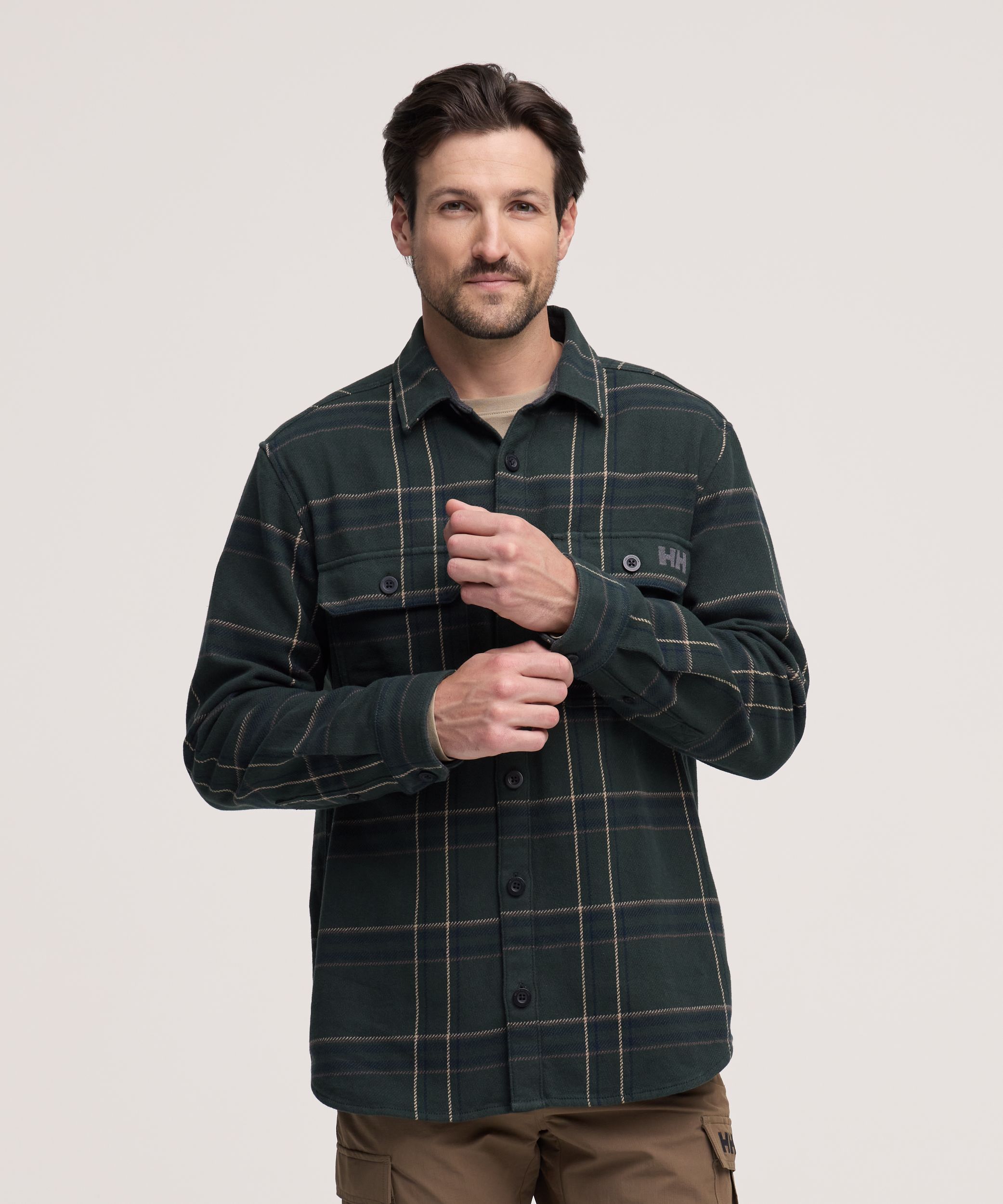 Chemise homme en flanelle épaisse, Drammen, Helly Hansen
