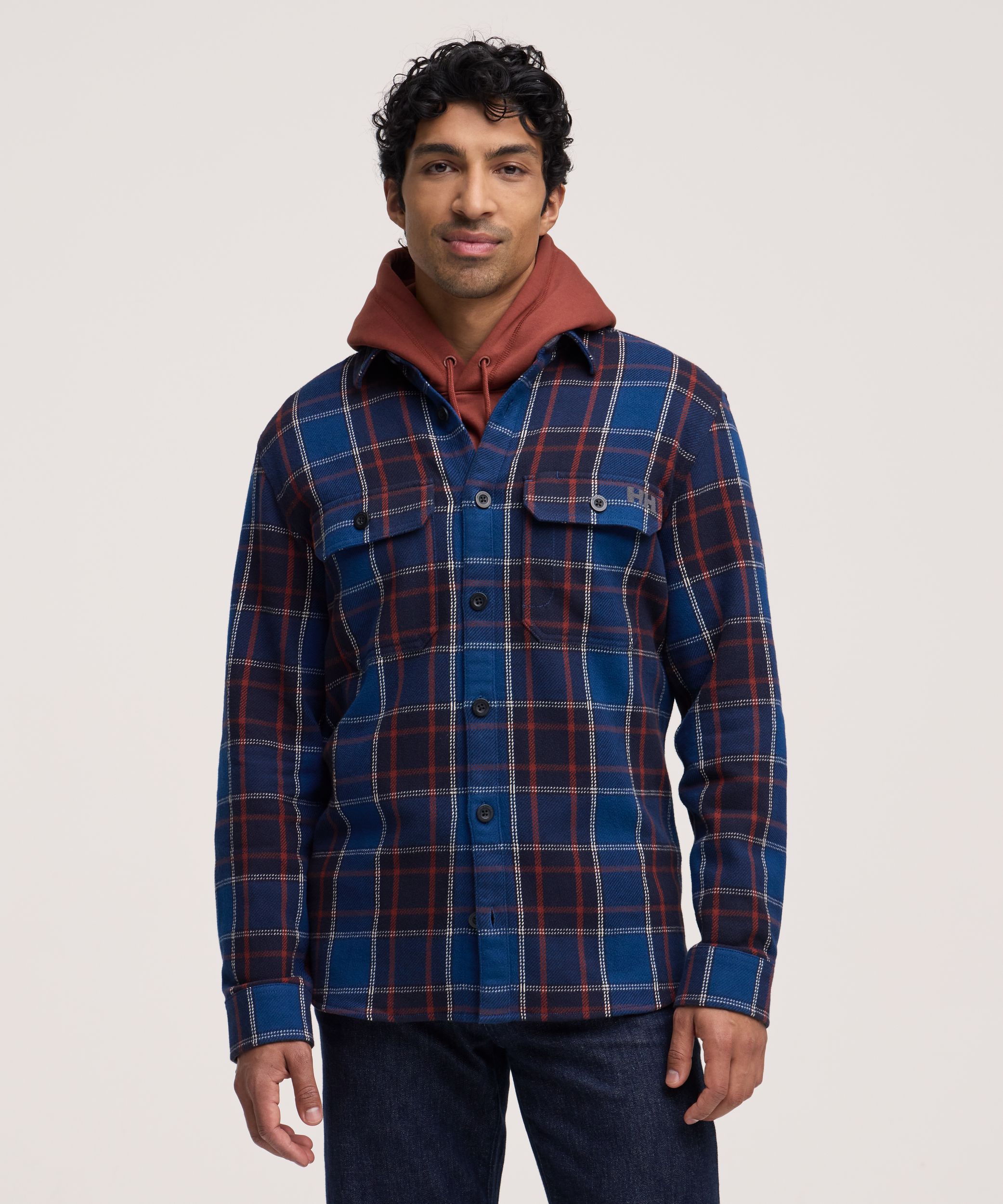 Chemise homme en flanelle épaisse, Drammen, Helly Hansen