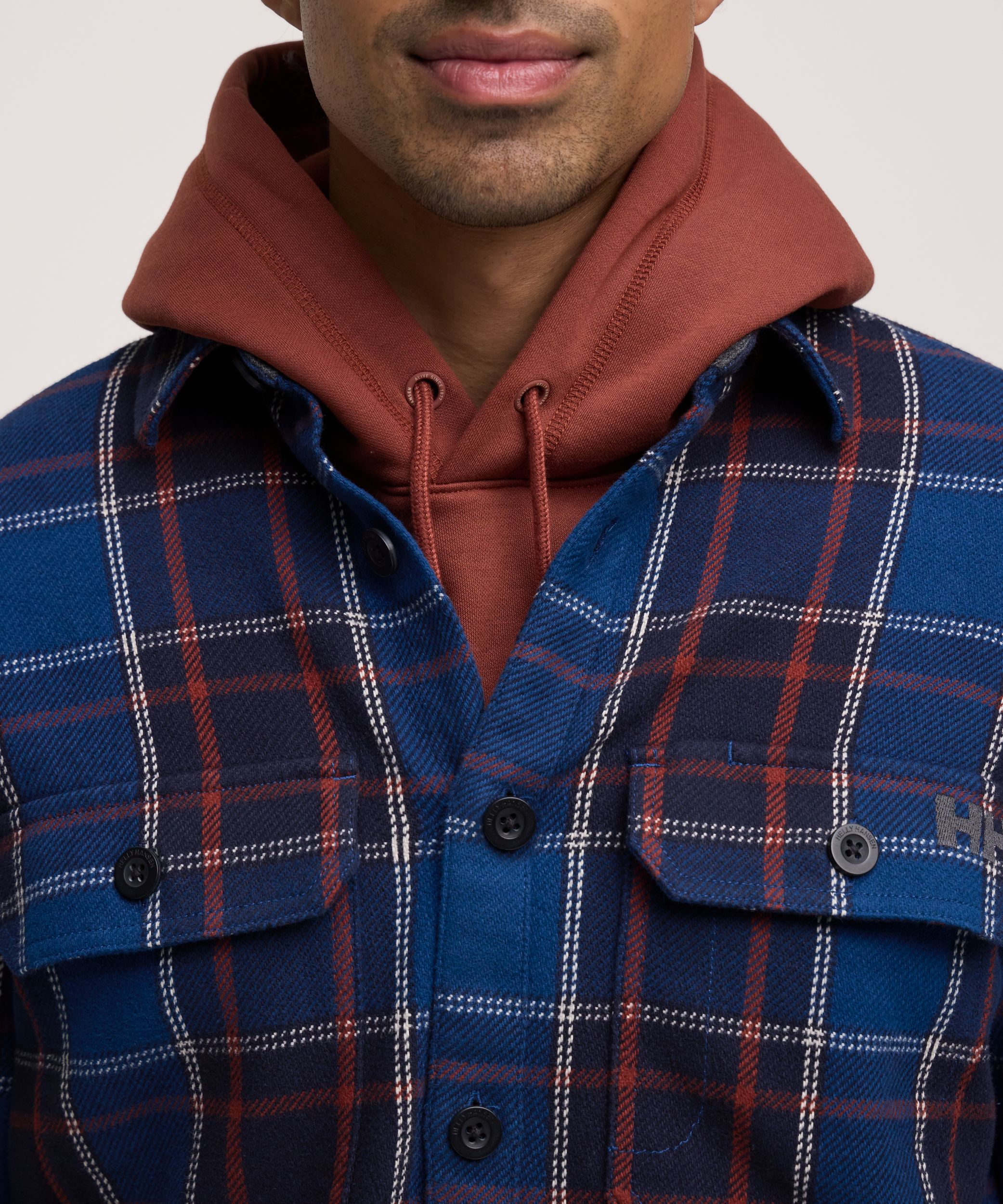 Chemise homme en flanelle épaisse, Drammen, Helly Hansen