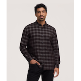 Denver Hayes Men's Stretch Pinwale Corduroy Shirt Front_Flat