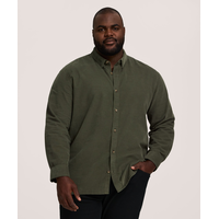 Denver Hayes Men's Stretch Pinwale Corduroy Shirt