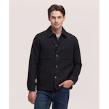 Chemise-veste en fausse laine pour hommes, Denver Hayes Front_Flat