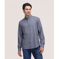 Chemise habillée tissée à manches longues extensible dans 4&nbsp;sens pour hommes, Hybrid, Denver Hayes