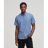 Denver Hayes Men's Short Sleeve Hybrid 4-Way Stretch Shirt Front_Flat