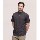 Chemise hybride à manches courtes extensible dans 4 sens pour hommes, Denver Hayes