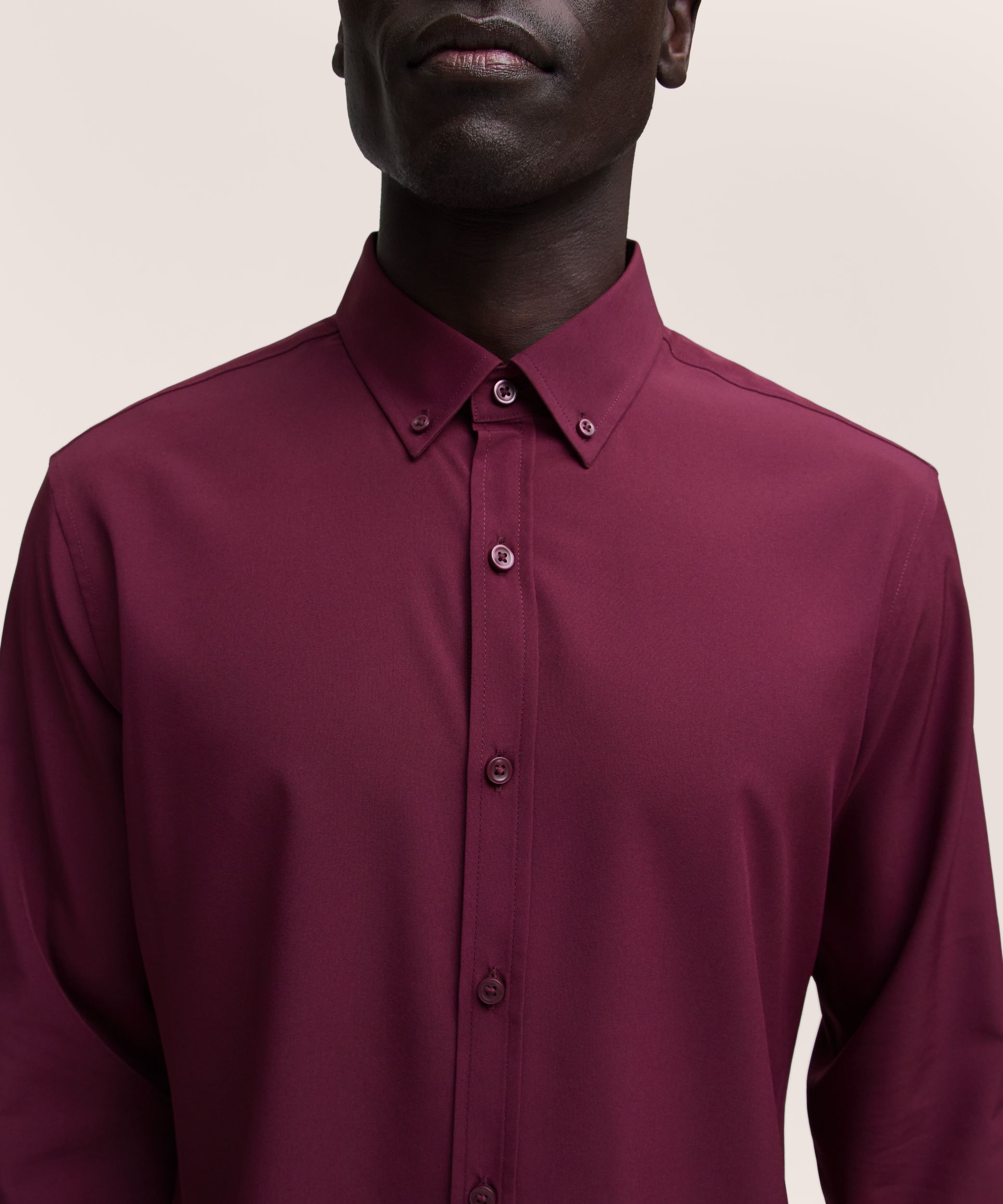 Denver Hayes Men’s Hybrid 4 Way Stretch Dress Shirt