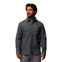 Columbia Men's Twill River Long Sleeve Knit Shirt Front_Flat