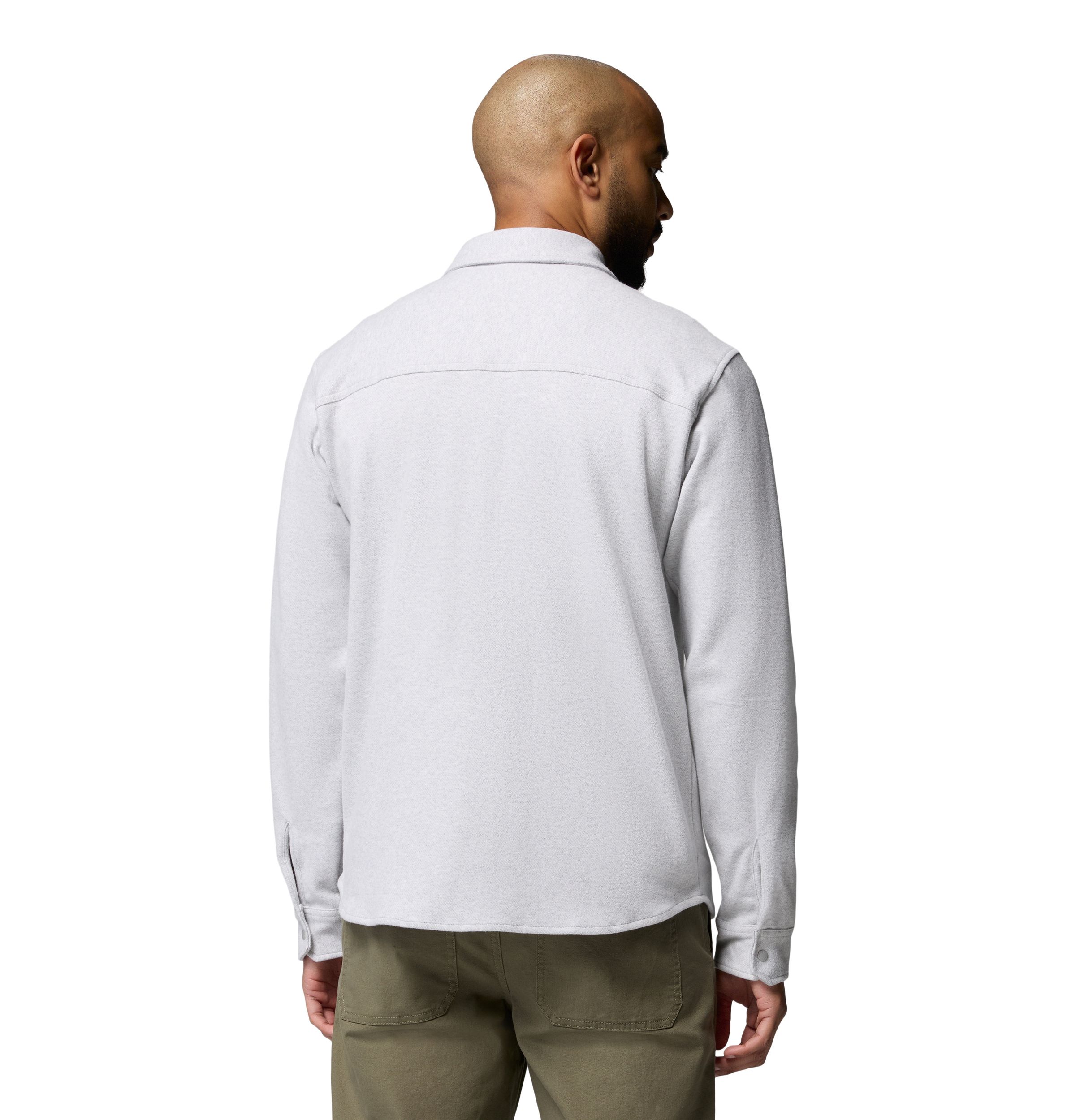 Columbia Men's Twill River Long Sleeve Knit Shirt