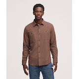 WindRiver Men's Basic Stretch Flannel Shirt