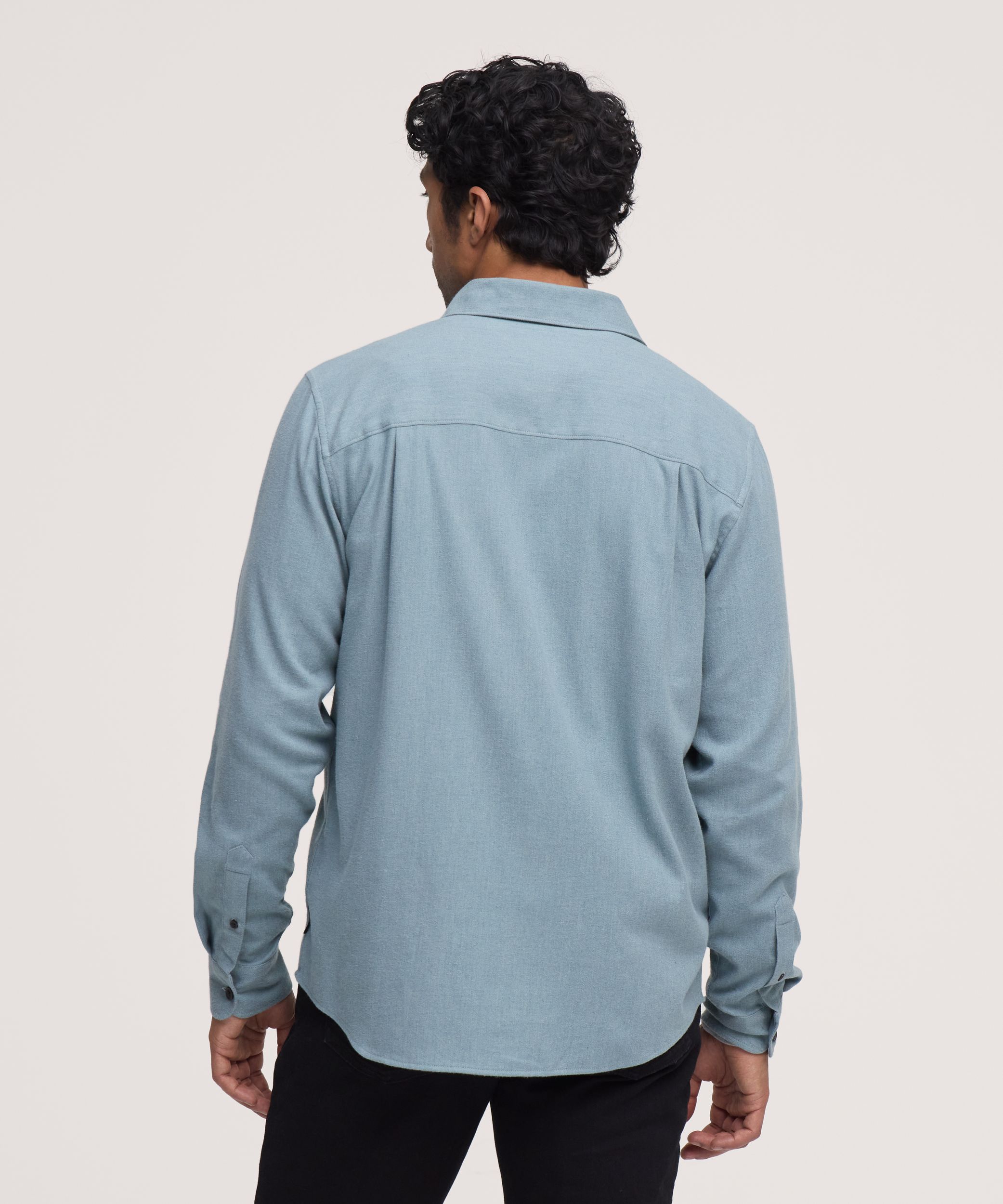 Chemise en flanelle de base extensible pour hommes, WindRiver