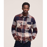 Chemise en flanelle extensible d’épaisseur moyenne pour hommes, WindRiver Front_Flat