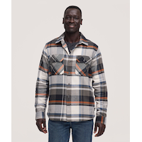 WindRiver Men's Mid-Weight Stretch Flannel Shirt