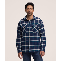 WindRiver Men's Mid-Weight Stretch Flannel Shirt