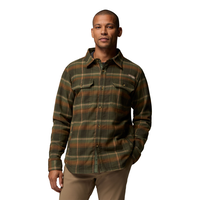 Chemise-veste en flanelle à doublure chaude pour hommes, Saddle Point, Columbia