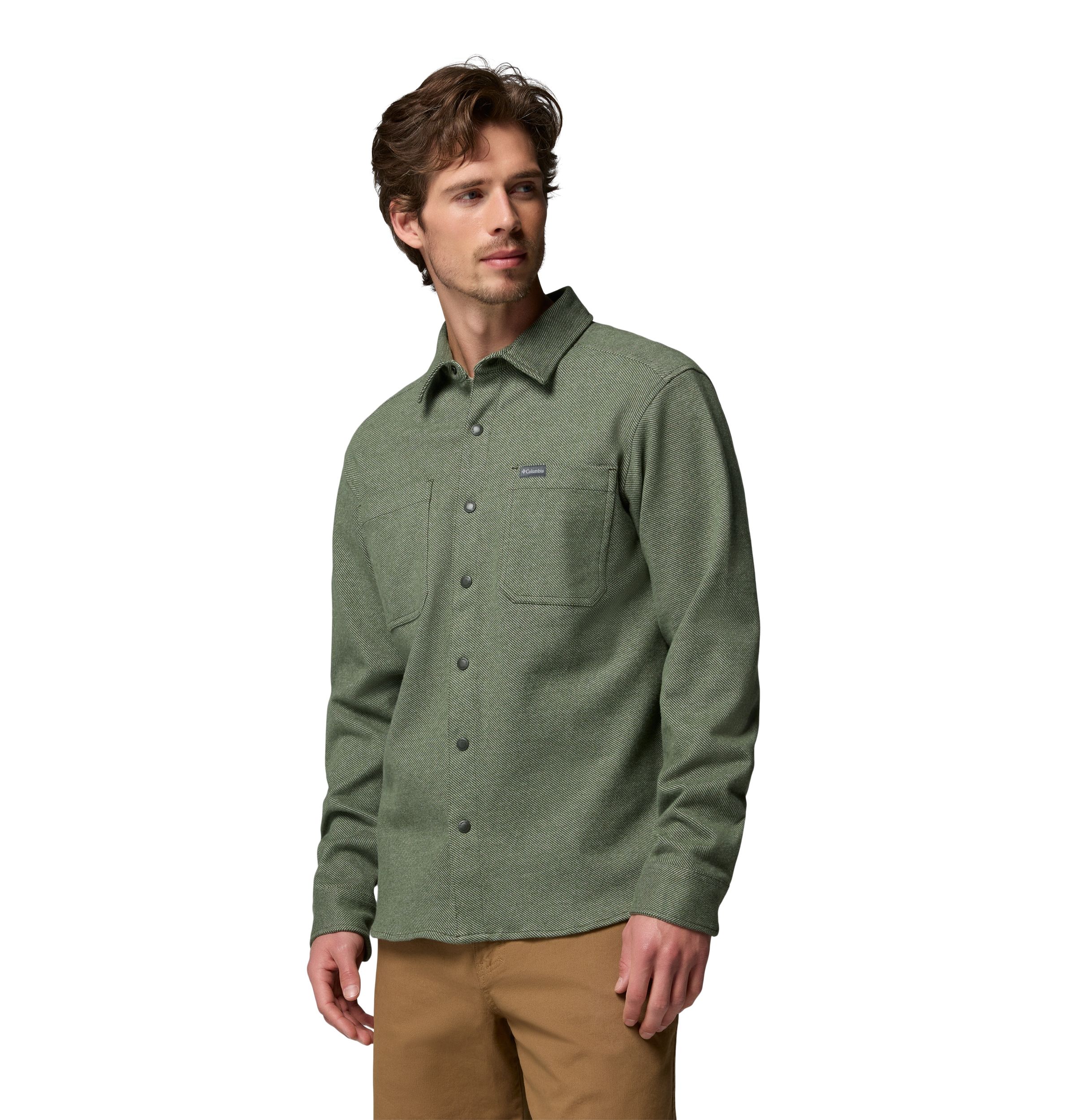 Chemise en tricot sergé à manches longues pour hommes, River, Columbia