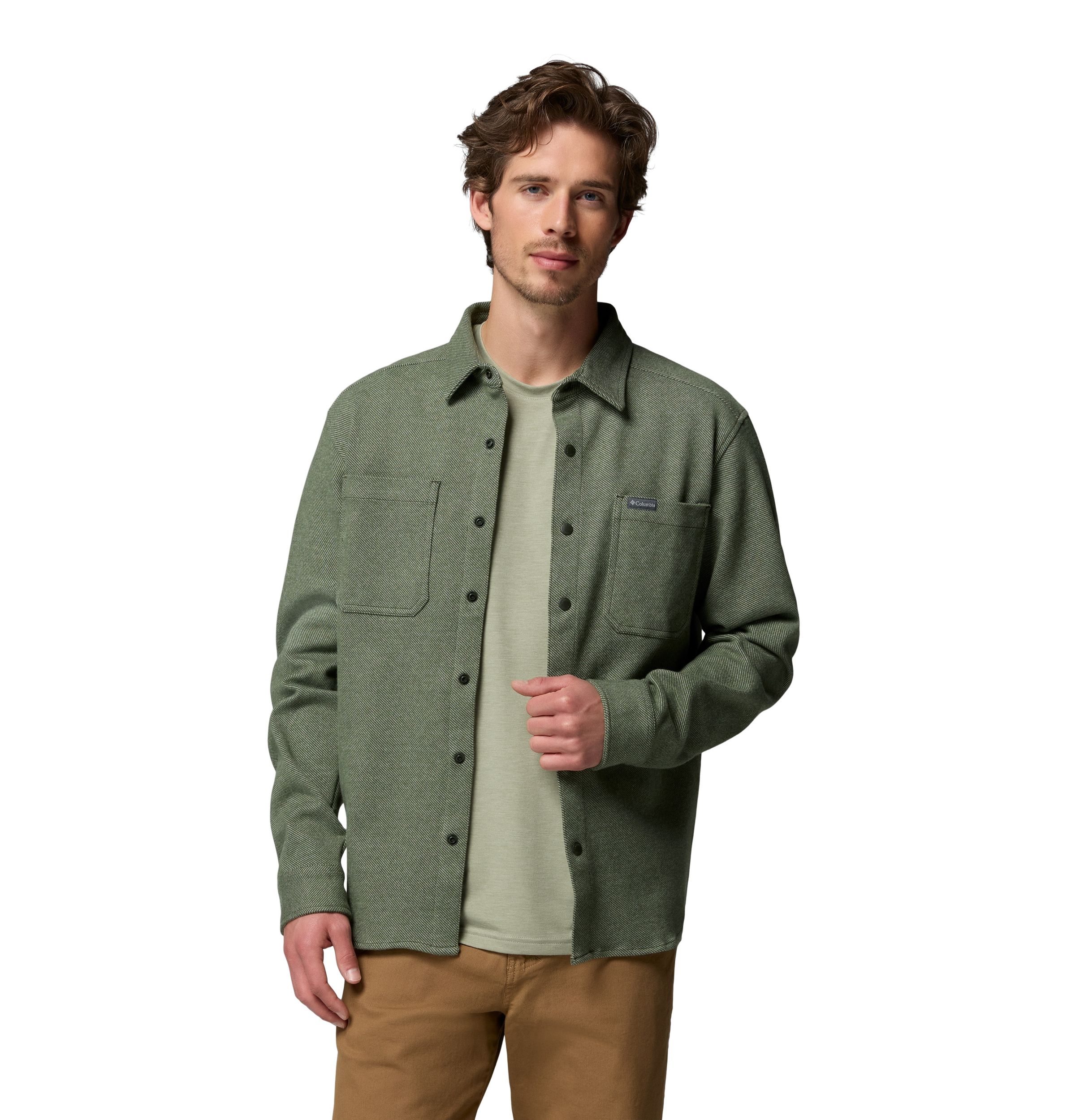 Chemise en tricot sergé à manches longues pour hommes, River, Columbia