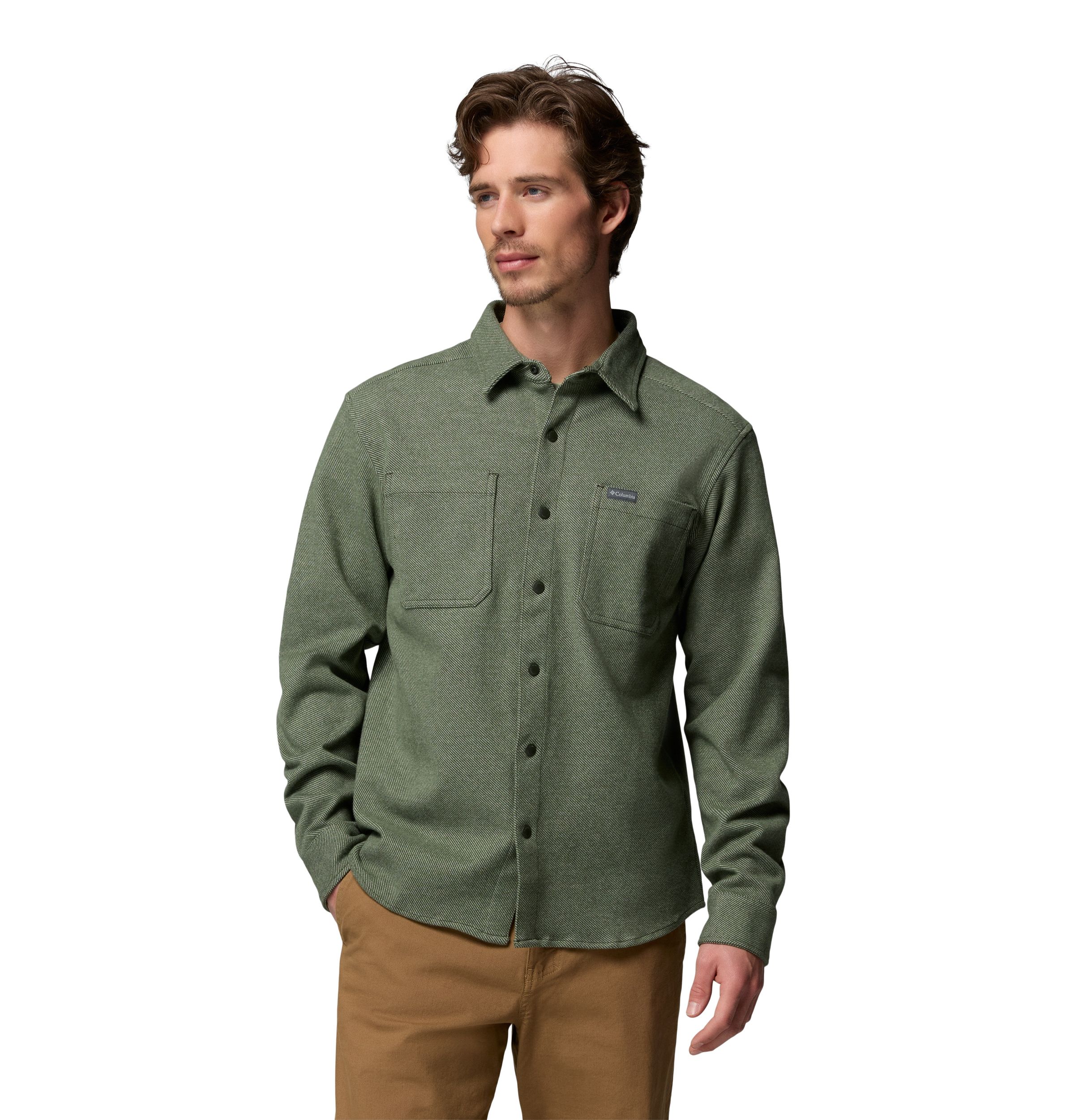 Chemise en tricot sergé à manches longues pour hommes, River, Columbia