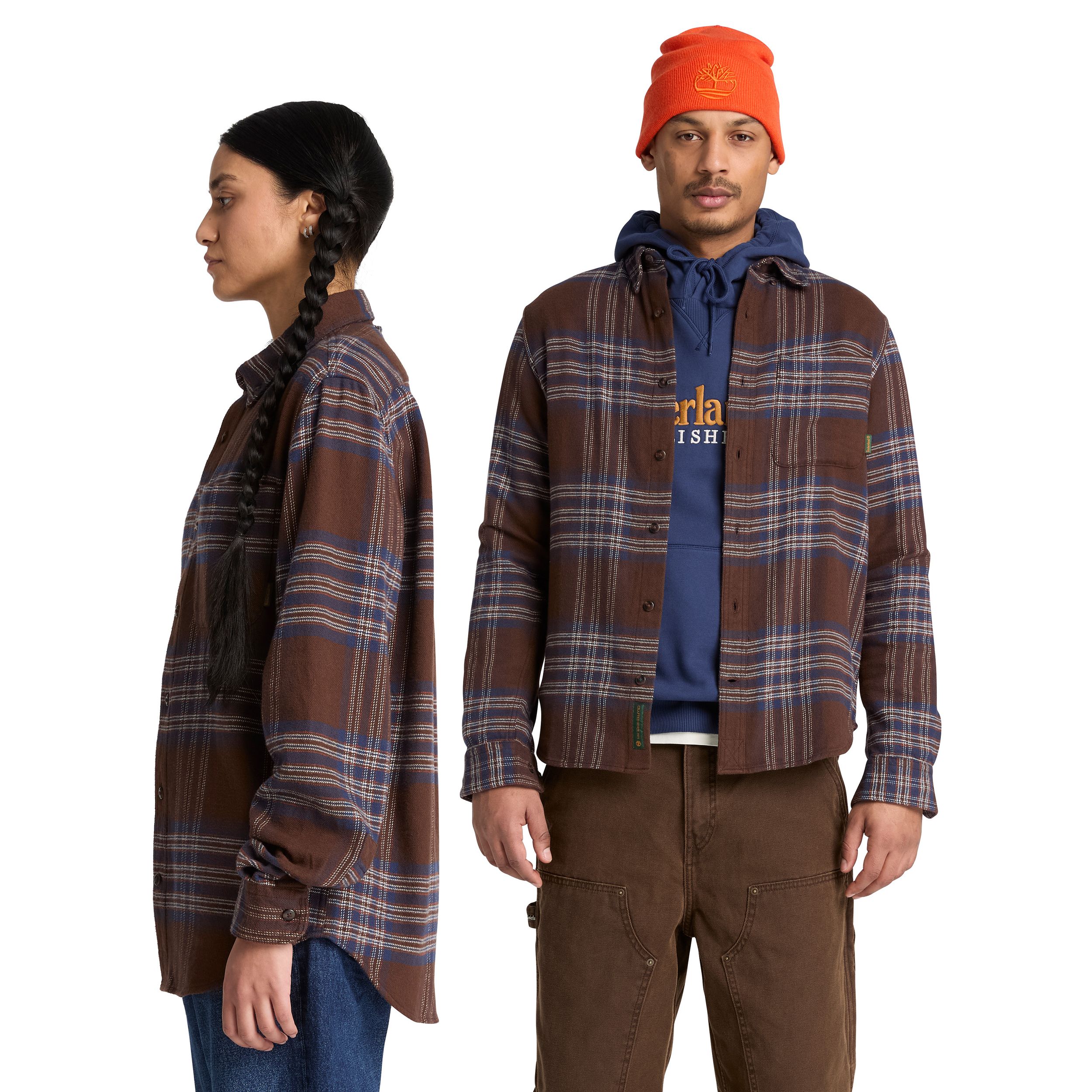 Chemise en flanelle épaisse pour hommes, Timberland