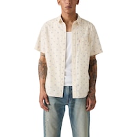 Levi's Men's Short Sleeve Classic Shirt Front_Flat