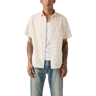 Levi's Chemise classique à manches courtes pour homme