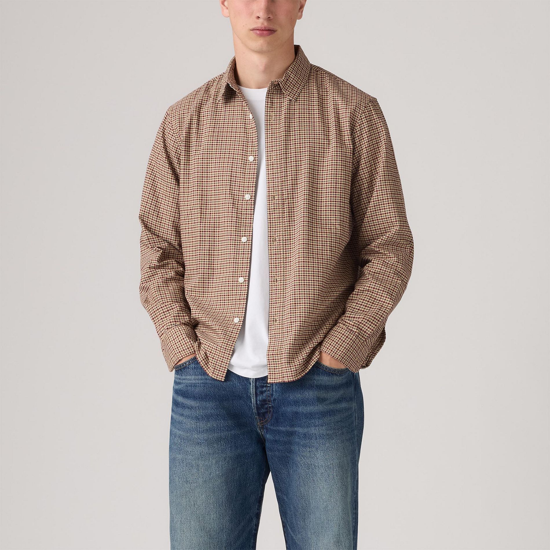 Chemise décontractée classique à manches longues pour hommes, Levi's
