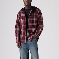 Levi's Men's Long Sleeve Classic Hooded Worker Shirt