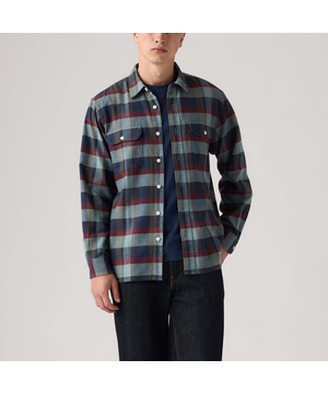 Chemise travailleur classique en flanelle à manches longues pour hommes, Levi's