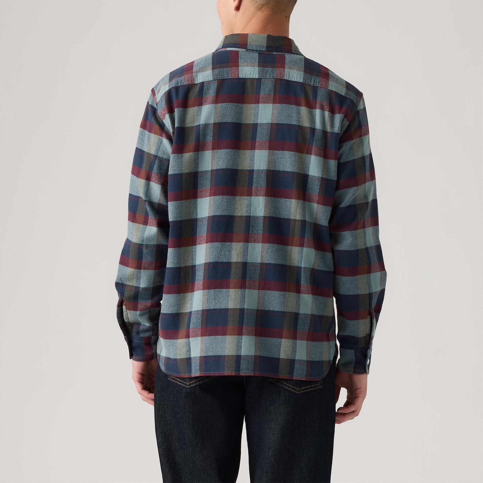 Levi's Men's Long Sleeve Classic Worker Flannel Shirt
