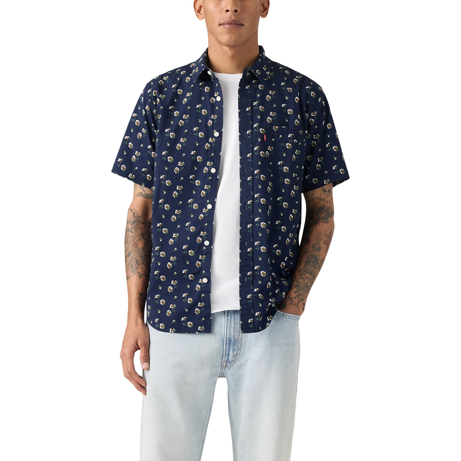 Chemise classique à manches courtes pour hommes, Levi's