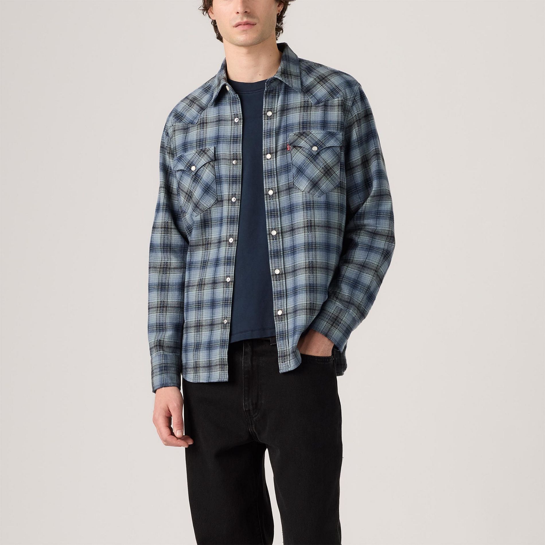 Levi's Men's Long Sleeve Classic Standard Western Shirt