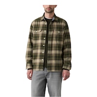 Levi's Men's Long Sleeve Flannel Classic Worker Shirt Front_Flat