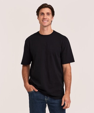 Denver Hayes 50 Laver le T-Shirt col rond Classic Fit pour homme