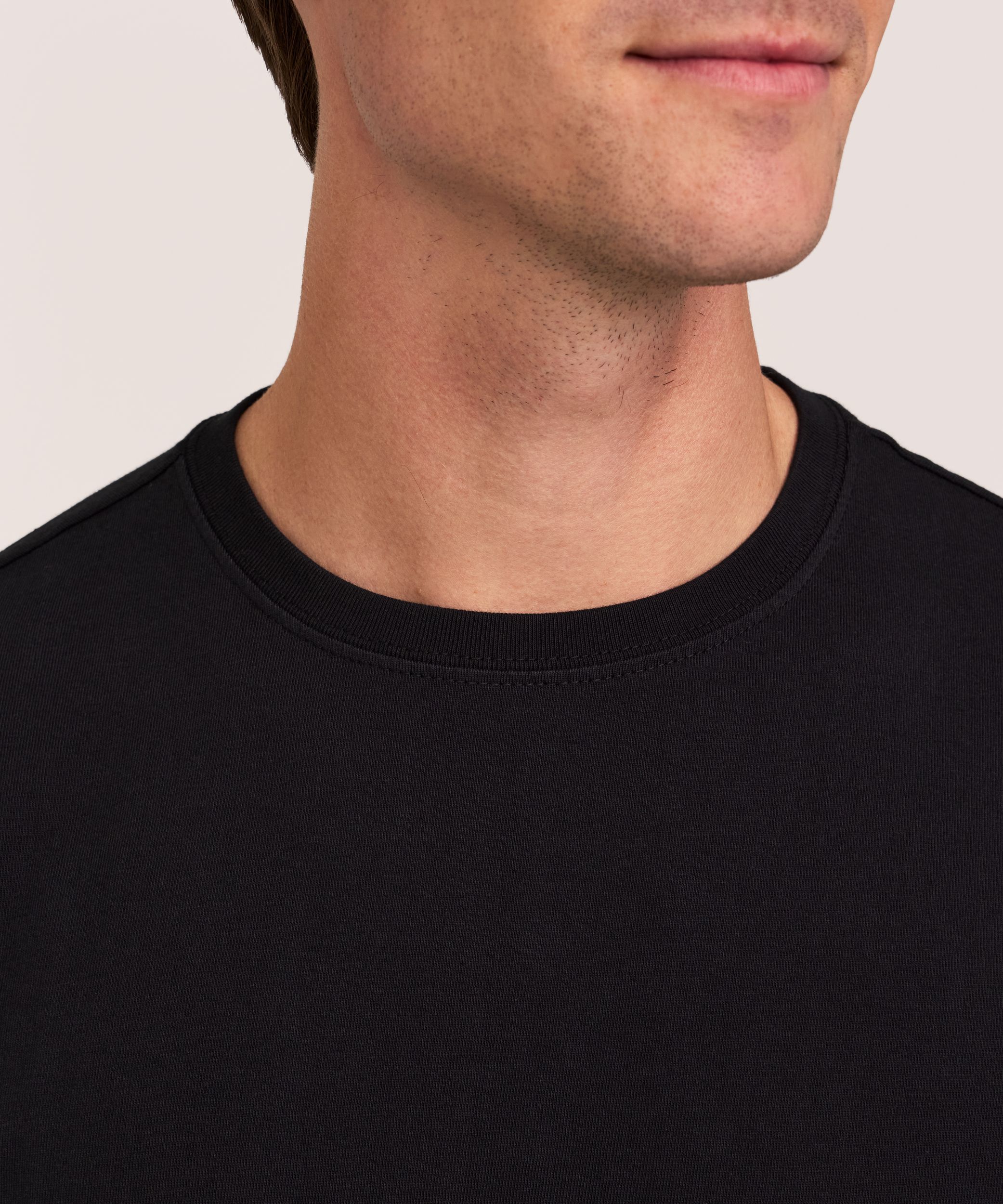 Denver Hayes Men's 50 Wash Classic Fit Crewneck T-Shirt