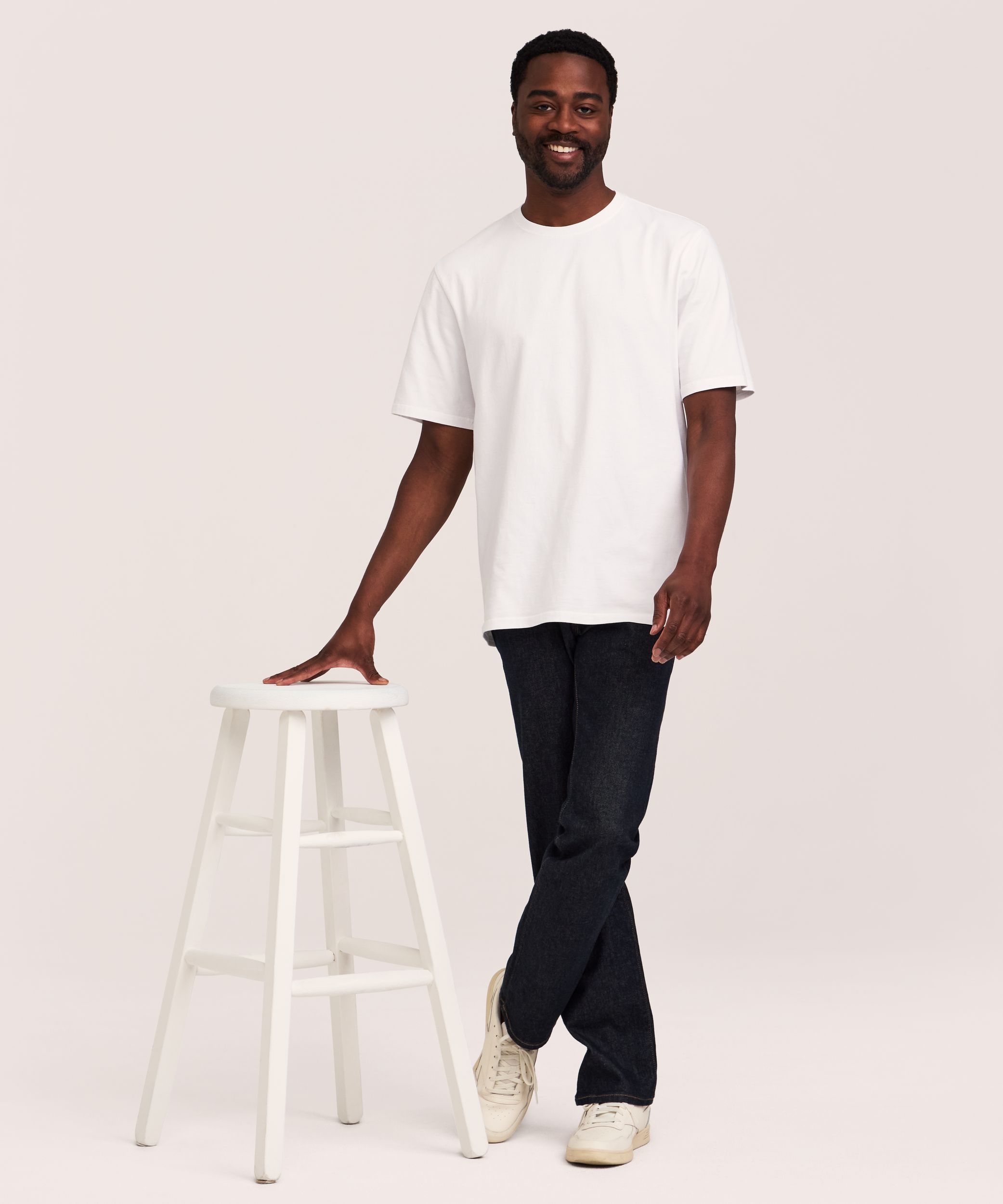 T-shirt à coupe classique à col ras du cou 50&nbsp;lavages pour hommes, Denver Hayes