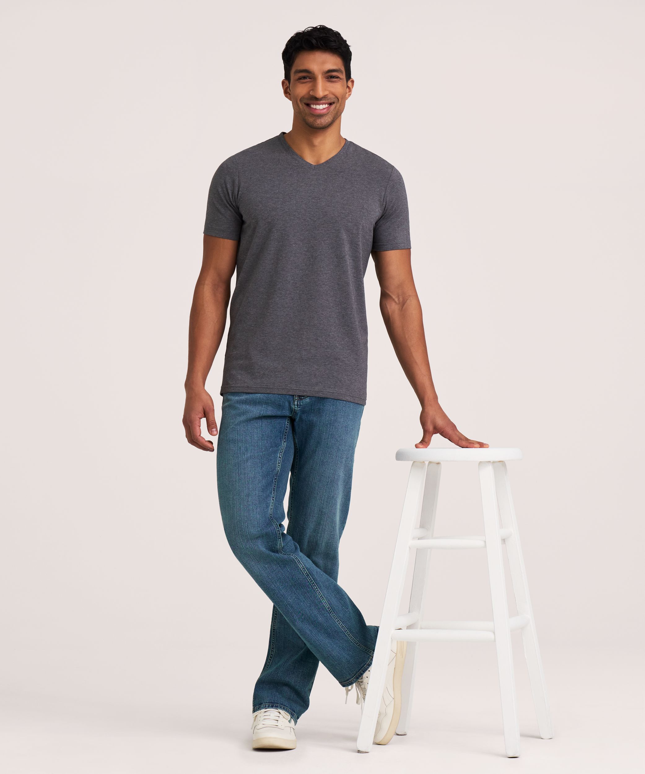 Denver Hayes Men's Stretch Modern Fit T-Shirt